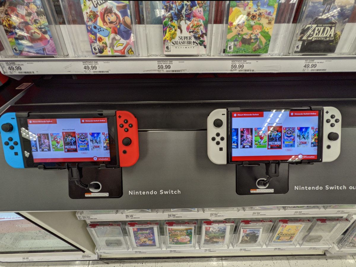 Nintendo Switch OLED 白色套裝連保護套 圖片 2